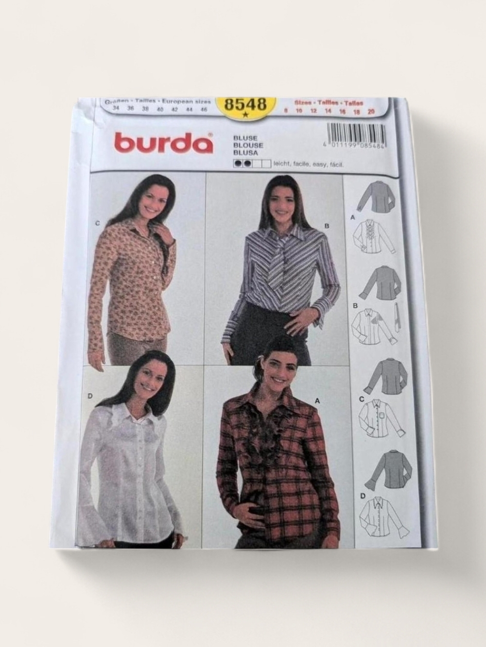 burda sewing pattern